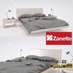 آبجکت تخت خواب - اتاق خواب