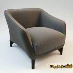 آبجکت مبل راحتی - آبجکت سه بعدی مبل