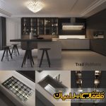 آبجکت آشپزخانه مدرن - سه بعدی آشپزخانه - وسایل آشپزخانه 3d