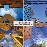 Frame architecture in the sky www.FarsiCad.Com