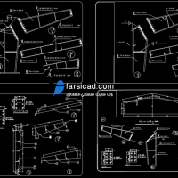 دتایل خرپا - دتایل سوله - سازه فضاکار - دیتیل - دتایل معماری - دتایل سازه ای - دتایل اجرایی