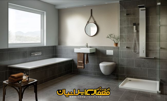طراحی سرویس بهداشتی ایرانی - طراحی سرویس بهداشتی مدرن - طراحی حمام مدرن - سه بعدی سرویس بهداشتی - رندر تری دی مکس