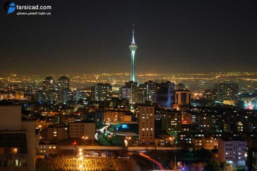 تحلیل فضای شهری خیابان های تهران ( انقلاب - خیابان ولیعصر و ...) پروژه تحلیل فضای شهری تهران