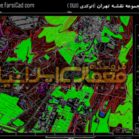 سوهانک - نقشه شهر تهران dwg